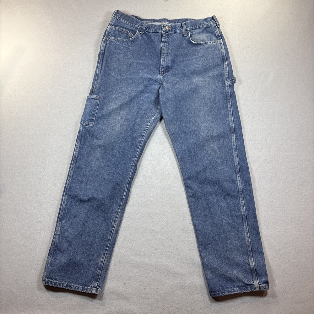 Bulwark Heavyweight Excel Flame Resistant Denim Dungaree Jeans Carpenter 40X36